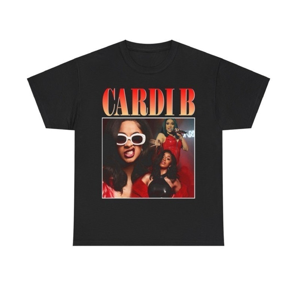 Cardi B Graphic Tee Cardi B Rapper Music T-shirt